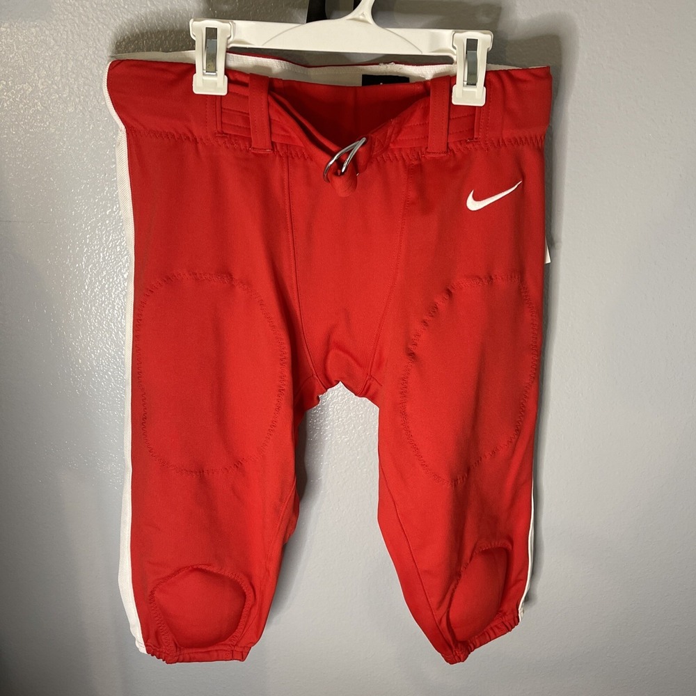New Nike Stock Mach Speed Football Pant Practice Game Men's Large 789925 Red